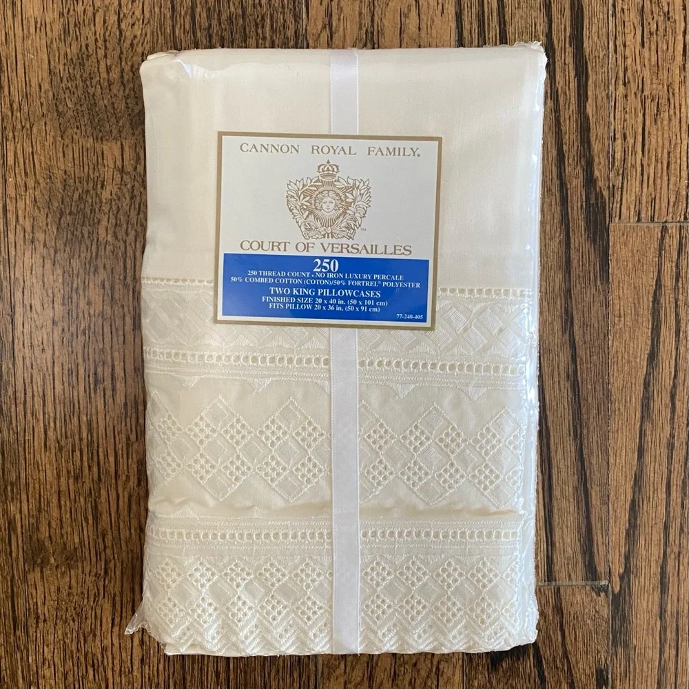 Cannon Royal Family Luxury Percale Pillowcases
